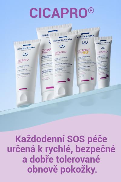 <b>CICAPRO</b><br>Podrážděná a&nbsp;poškozená pokožka