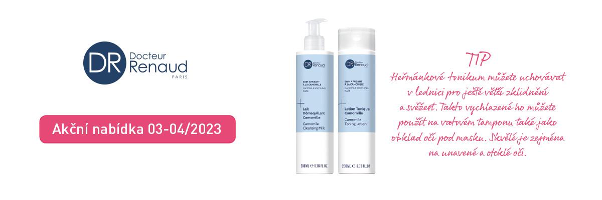Sada domácích odličujících produktů s heřmánkem