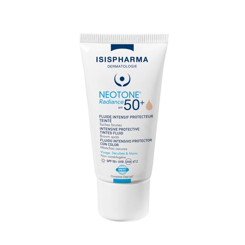 NEOTONE Radiance SPF 50+ tinted - Tónovaný ochranný depigmentační fluid SPF 50+ Light