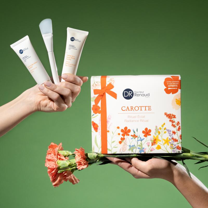 Coffret Rituel Eclat Carotte / Box ROZJASŇUJICÍ RITUÁL S EXTRAKTY Z MRKVE