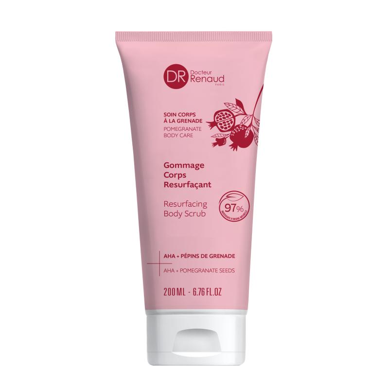GOMMAGE CORPS RESURFAÇANT/ Obnovující tělový peeling s granátovým jablkem & AHA